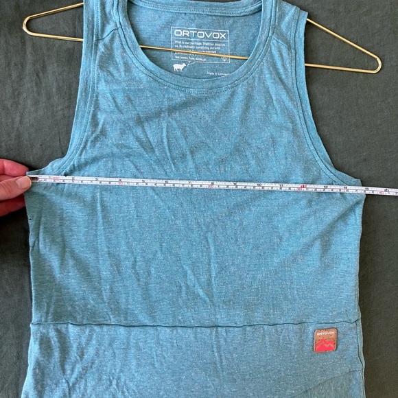 Women's Teal Tank Top - Picture 15 of 16